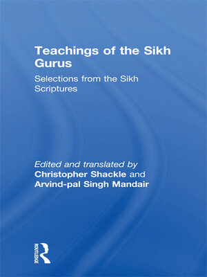 cover image of Teachings of the Sikh Gurus